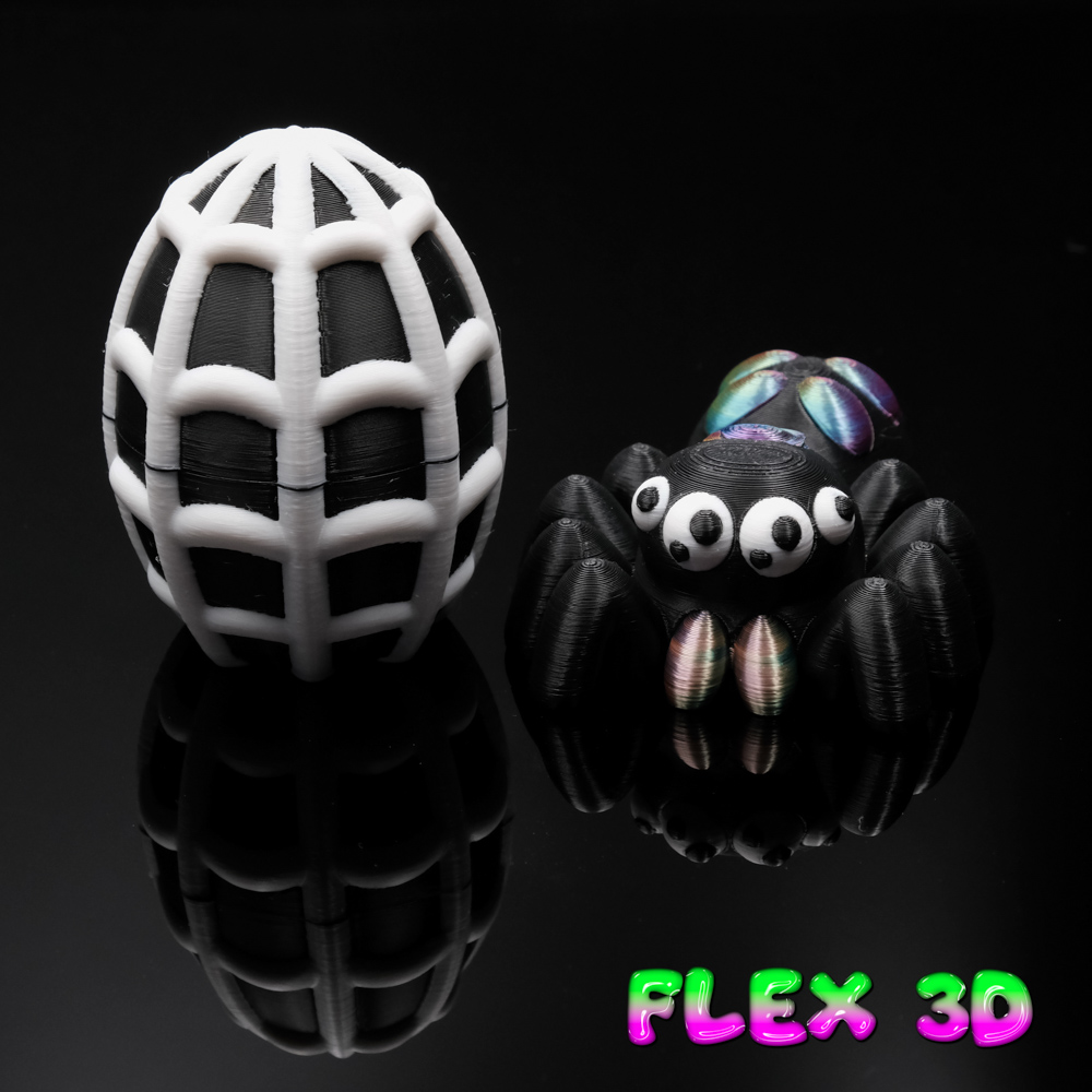 Flex 3D Spooder Chunky and Web Egg